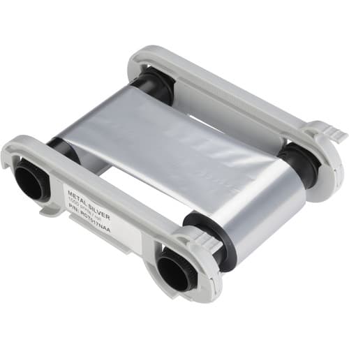 Evolis Metallic Silver Ribbon